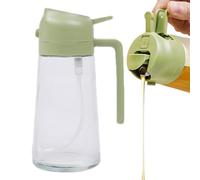 2 En 1 Distributeur D'huile- 2 Poulains De Cuisson En 1, 470 Ml De Cuisine Monsieur | Double Fonction Spray Verser Design, Air Fryer Salad Frying Use, Barbecue Essential, Healthy Food Préparati