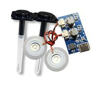 2 en 1 Double pulvérisateur Machine d ' atomisation ultrasonique brumisation atomiseur humidificateur Module Type C remplacement de module unique Humidificateur à double buse