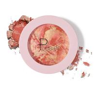 2 En 1 Éclairage Rougisse De Poudre Chatoyant Palettes D'éclaircissements Pour Le Maquillage Des Femmes