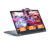2 en 1 Écran Tactile 15,6 Pouces Ordinateur portable Ryzen R3-3200U (jusqu'à 3,5 GHz) PC Portable 16Go RAM 1To SSD 360 ° Rotation FHD IPS Win 11 Laptop Clavier Rétroéclairé TypeC RJ45 WIFI 5 HDMI