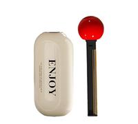2 en 1 Enjoy Lint Roller, Petit Rouleau Collant réutilisable | Boule à roulettes Collante Lavable pour vêtements, Brosse d'épilation pour dortoir de Maison