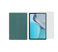 Ensemble 2 en 1 pour Huawei MatePad 11 2021 11" avec étui intelligent pour tablette + coque de protection en verre trempé