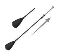 2-en-1 Kayakpaddel réglable | Pagaie de Changement Rapide Ergonomique | Feuille d'aviron Kajak avec Une Seule ou Double Feuille pour Les Sports Nautiques, Bateau, canoë - Alliage d'aluminium