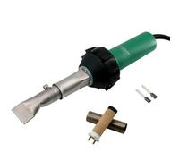 2 en 1 Kit de Soudage Plastique Pistolet de soudage en plastique 1600W Souffleur d'air chaud Chalumeau Soudeur pour feuille PP/PE/PVC, tuyau, réservoir, sol, membrane(Kits 2)