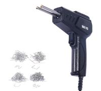 2 en 1 Kit de Soudage Plastique Soudeuse plastique 960 VII 70 W, pistolet à clous chaud, fer souder, agrafes, kit d'outils de réparation pare-chocs pour voiture, agrafeuse chaude(B)