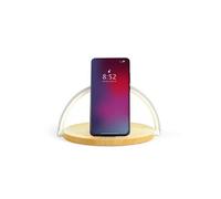 Lampe de chevet avec charge à induction Bois Livoo