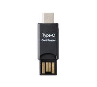 2 en 1 Lecteur Carte mémoire MICRO SD SDXC USB A TYPE C, Adaptateur Micro SD USB TypeC