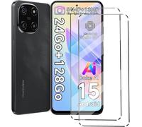 [2 En 1] Lot De 2 Protections D'écran En Verre Trempé Compatibles Avec Blackview Color 6, Anti-Chocs Et Anti-Rayures