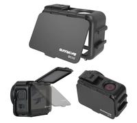 2 en 1 Lunette de protection et pare-soleil pour DJI Osmo Action 6, boîtier de cage d'appareil photo avec pare-soleil amovible pour DJI Osmo Action 6 Accessoires
