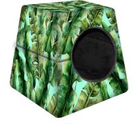 2-en-1 maison pour chien ou chat lit pour chien lit pour chat chenil lit couchage Ibiza Day taille M 43cmx43cm