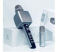 2-en-1 Microphone Sans Fil Bluetooth Karaoké 10W Portable Haut-parleur micro machine pour iPhone/Android/iPad/PC KTV Chanter Cadeau