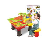 2 En 1 Multi-Style Ete Plage Sable Enfants Jouer Eau Creuser Sablier Jouer Sable Outil Ensemble Jouets Pour Enfants Cadeau Parfait, Petit Carre D'arbre