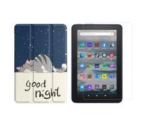 2 en 1 Néc Amazon Kindle Feu 7 12. Gen. 2022 7 Housse De Protection En Pouces+