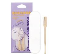 2 en 1 Nez Hair Trimm - manuel Nasal Coiffure | Clippers à avec boîte de rangement pour l'épilation efficace | Dépossage de sans sécurité pour les hommes femmes | Outil de toilettage p