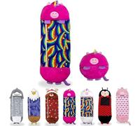 2 en 1 Oreiller et Sac de Couchage pour Filles et garçons - Sacs de Couchage et oreillers de Jeu en Forme de Personnages, Confortables, compacts, Doux, Chauds, pour Toutes Les Saisons AIMU (Color : C