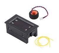 2 en 1 Panneau de Mètre de Voltmètre de la Haute Précision LED Digital de Multimètre, Ampèremètre à Double Écran AC 100~300V 0-100A(Red-Blue)