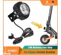2 en 1 Phare Trottinette Electrique avec Klaxon, Sonnette Trottinette pour Trottinette Electrique KUGOO M4 Pro