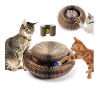 2 en 1 Planche à gratter pour Chats Planche à gratter pour Chats,Orgue Magique Planche à gratter pour Chats avec Boule à