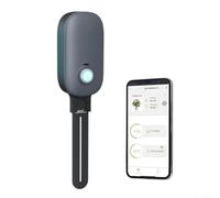 2 en 1 pour capteur d'humidité intelligent de la température de l'air | Boîtier en ABS IP55 étanche 2 secondes Taux de mise à jour Bibliothèque d'application pour 20 plantes Intégration d'arrosage