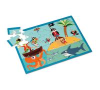 2 En 1 Puzzle & 3dplay - Pirate 36 Pièces Multicolor TU