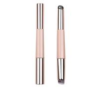 2 en 1 Silicone Lip Brush Powder Brush Lipstick Applicator Concealer Double End Makeup For Woman