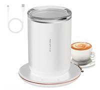 2 en 1 Tasse à café Auto-Agitation avec Chauffeur de température constante Base Agitation et Bouton isolée Couvercle