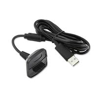 2 En 1 Usb Câble Charge Chargeur Recharge Pour Manette Microsoft Xbox 360