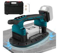 2-en-1 Ventouse Carrelage & Outil de Vibration Compatible avec Makita 18V Batteri, Ventouse électrique Longueur 24 cm, Puissance D'aspiration 400 KG pour Carreaux Verre Marbre(Sans Batterie)