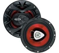 2 enceintes coaxiales 2 voies BOSS AUDIO SYSTEMS CH6520 16,5 cm 6,5"" 125 watt rms 250 watt max suspensions gomme voiture, la paire