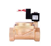 2" Energy Saving Pilot Operated High Pressure Normally Closed Brass Solenoid Valve 24 Hours Energize Not Fever 220V 24V 12V(110VAC_NBR SEAL)