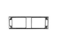2 Enjoliveurs Latéraux De Grille D'aération en Fibre Carbone pour Tableau Bord pour Benz Classe C W204 2007-2010 Console Centrale cuivre(Type D)