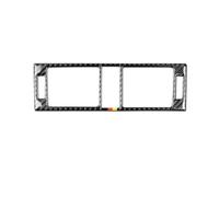 2 Enjoliveurs Latéraux De Grille D'aération en Fibre Carbone pour Tableau Bord pour Benz Classe C W204 2007-2010 Console Centrale cuivre(Type C)