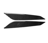 2 Enjoliveurs Latéraux Levier Vitesse Avant Aspect Fibre Carbone Pour Audi A4 B9 2017-2019 Accessoires Auto intérieurs