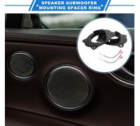 2 Ensemble Bague D'Espacement Pour Haut-Parleur Tweeter Pour Toyota Camry 2002-2017 Étanche Pour 6,5'' Abs Noir Avant
