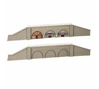 2 ensembles arcades avec mur de soutien-N-1/160-KIBRI 37671