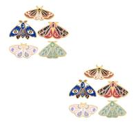 2 ensembles Broche Insecte Broche Animal Broche Mignonne Broche En Émail Broche En Émail Broche Mignonne Épingles À Boutonnière Décorations 5 pièces * 2