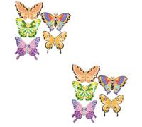 2 Ensembles Broches De Colorées Épingles De Costume Pour Décoration De Fête Uniques Pour Famille 5 Pièces * 2