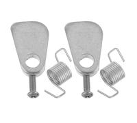 2 Ensembles Circlip pour Machine à Pop-corn Commerciale, Acier Inoxydable | Pièce de Rechange Argentée, Montage Précis et Réutilisable, pour Cuve Interne et Support de Fixation