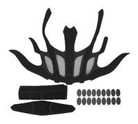 2 Ensembles de Coussinets de Casque de vélo, Coussinets de Casque de vélo Coussinets de Casque de vélo Doublure en Mousse avec Filet Anti-Insectes