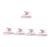 2 Ensembles de Laisse pour Chien et Chat, Harnais pour Chiot, Cordes pour Chien, Accessoires pour Chiots, Harnais Robuste pour grands Chiens, Gilet résistant à l'usure (Rose x 5 pièces Sx5 pièces)