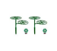 2 Ensembles de Supports de Fleurs de Tournesol à Deux Couches pour Plantes Grimpantes et Greffées