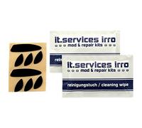 2 Ensembles de Tapis-Souris Patins Convenable pour Souris de PC Logitech Performance MX (v1) / Revolution MX, Incluant 2 tampons de Nettoyage