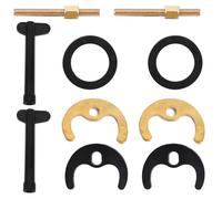 2 ensembles d'outils de fixation pour lavabo, lavabo, mitigeur monobloc pour robinet, kit de montage de robinet, outil de montage pour lavabo de cuisine (M10)