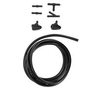2 Ensembles Kit de Buses de Lave-glace Noir en Plastique