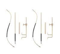 2 Ensembles Kit de L’âme du Violon, Finition Or | Réglage Ciblé, sans Retirer le Chevalet, Atelier Luthier, Violon Acoustique, Outils Inclus