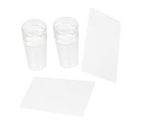 2 Ensembles Kit de Silicone pour Nail Art Vernis à Ongles Grattoirs Parfait pour Domicile et Salon Facile à Utiliser pour Décorations Ongles