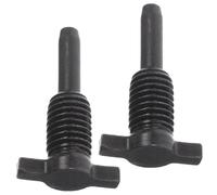 2 Ensembles Kit de Valve de Retour, Bille Acier et Joint | Bouchon de Pompe, Vis Miniature, Métal Noir, pour Entretien Atelier, Aide au Dégazage et Contrôle