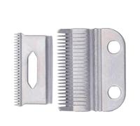 2 Ensembles Lames Coniques de Rechange en Acier Inoxydable | Tête de Rasoir à Fixation par Vis, Deux Types, pour Guide Peigne et Cheveux Humains