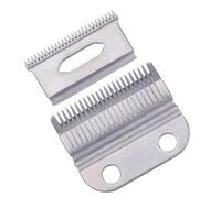 2 Ensembles Lames de Coupe en Acier Inoxydable Argenté | Coupe Conique Nette, Fixation à Vis, Usage Maison et Voyage, Compatible Peignes Guide