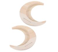 2 Ensembles Lyre Harpe Portative en Bois, 7 Cordes, Forme | Éducation Musicale et Petits Ensembles, Prise Confortable, Harmonie Stable, Finition Beige